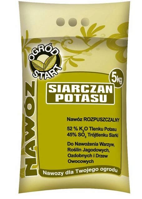 Siarczan Potasu 5kg Ogród Start 88622 Cena Opinie Nawozy