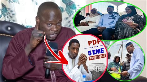 Ousmane Sonko exposé sa famille Serigne Modou Astou Mbacké pape