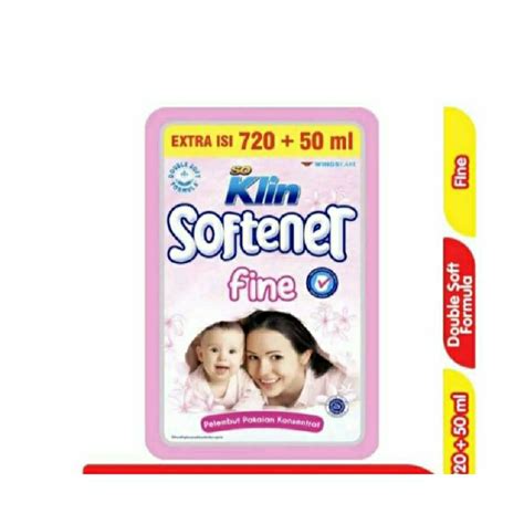 Jual So Klin Softener Fine 650ml Shopee Indonesia