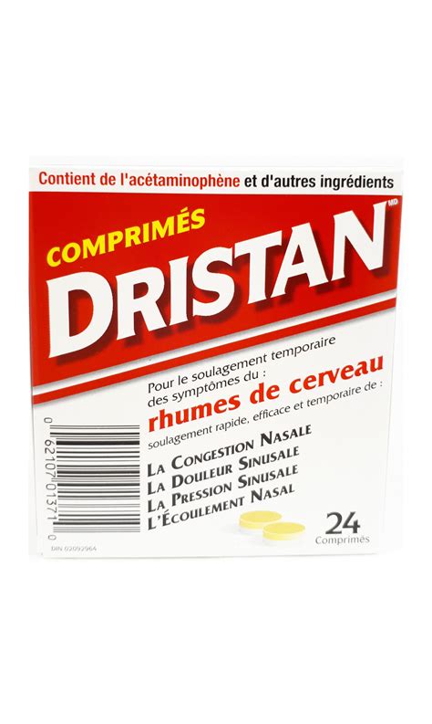 Dristan Cold & Sinus Tablets, 24 tablets – Green Valley Pharmacy