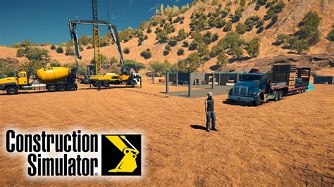 Construction Simulator 2022 🚧multiplayer🚧 Us Map Youtube