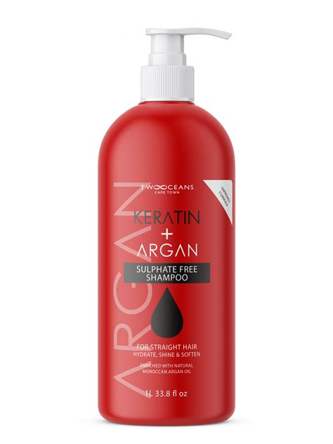 Keratin And Argan Hydra Smooth Shampoo 1L 33 8 Fl Oz Two Oceans