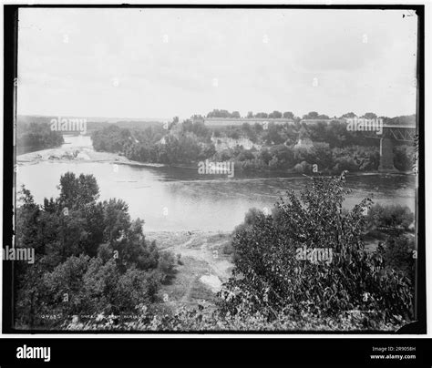 Fort Snelling From Across The River C1898 Military Fortification