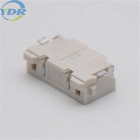 3 7mm Pitch 90 Graden 2 Pin Wafer Connector Beige SMT Type Wire To