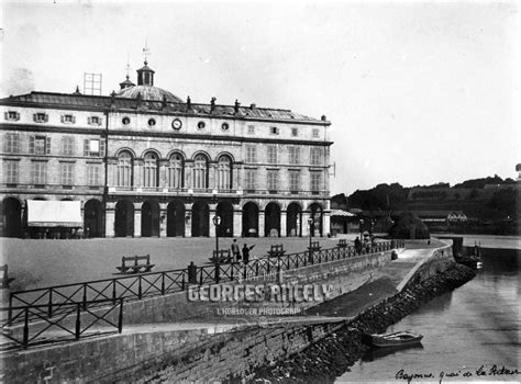 G ANCELY Photographie Ancienne Le Théatre Jonction de la Nive et