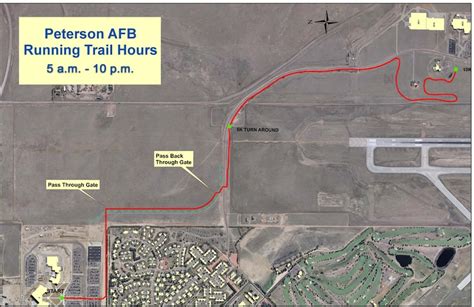 New Jogging Trail Distance Markers Unveiled Peterson Air Force Base