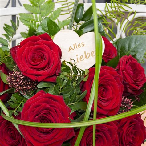 Rote Rosen Versenden Verschicken Blumenversand Florafinesse