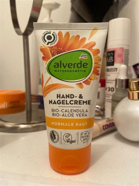 Alverde Handcreme Bio Calendula Bio Aloe Vera 75 Ml INCI Beauty