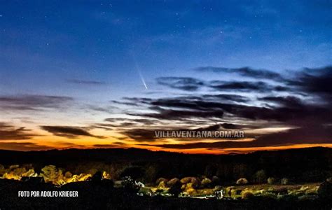 El Cometa Del Siglo Ya Se Deja Ver En El Cielo Argentino Neuqu N Al