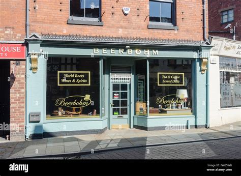 Beerbohm Pub And Bar In Tamworth Street Lichfield Staffordshire Stock