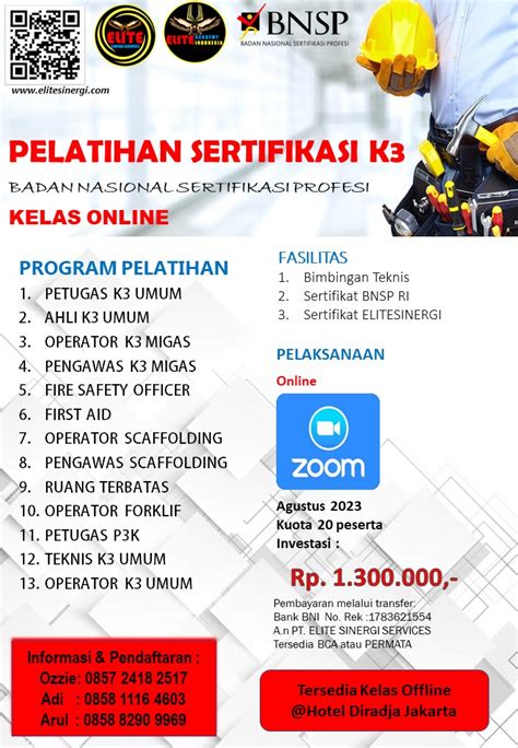 Brosur Pelatihan Security Services