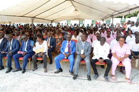 Inauguration Du Centre De Sant De La Cit Sogefia De Dimbokro Par La