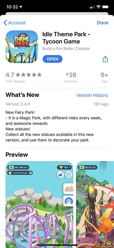 Does anyone know what the Fairy Park is? I updated the app but I don’t see anything in the game ...