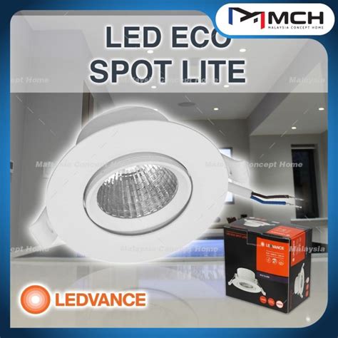 Osram Ledvance W Gen Led Eyeball Sirim Energy Saving New Model