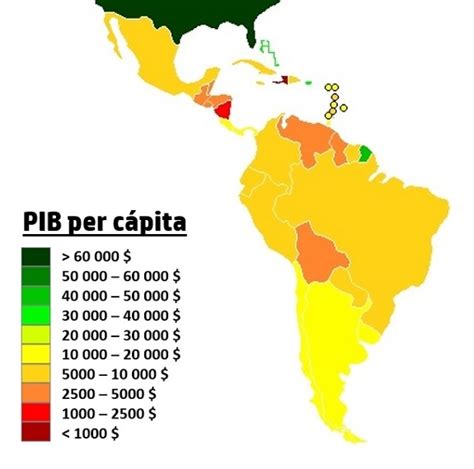 Econom A Pib Per C Pita En Am Rica Latina Grafico Youtube