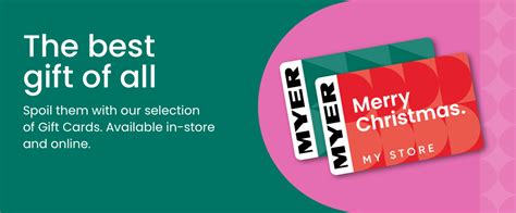 Gift Cards - Myer