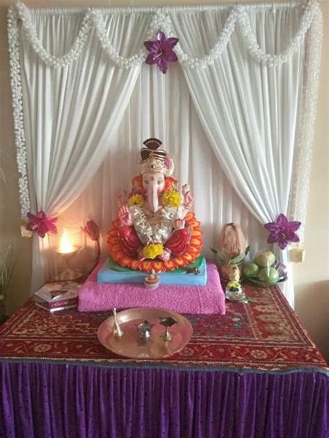 10 Creative Ideas Decoration Of Ganpati At Home For Ganpati Decoration