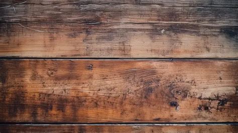 Weathered Distressed Wooden Surface With Cracked Paint Texture Vintage