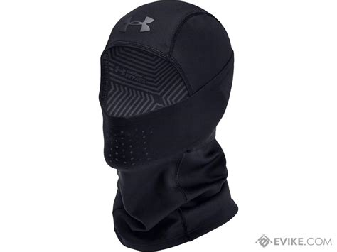 Under Armour Mens Coldgear Infrared Tactical Hood Balaclava Color Black Tactical Gear