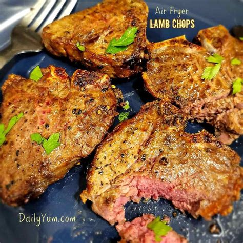 How To Make Perfect Air Fryer Lamb Chops Daily Yum