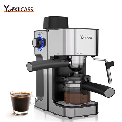 Yaxiicass Cafetera Espresso Italiana En M Quina De Caf El Ctrica