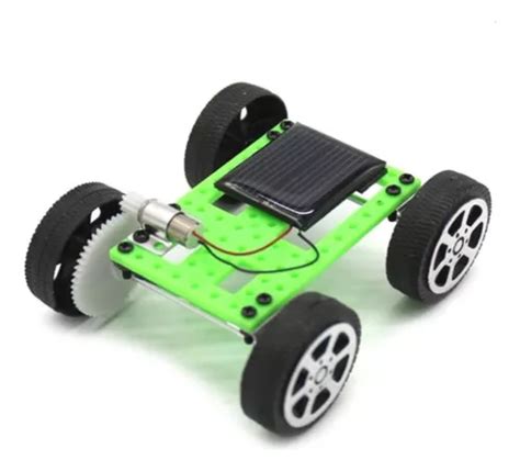 Carrinho De Montar Movido Energia Solar Brinquedo Educativo