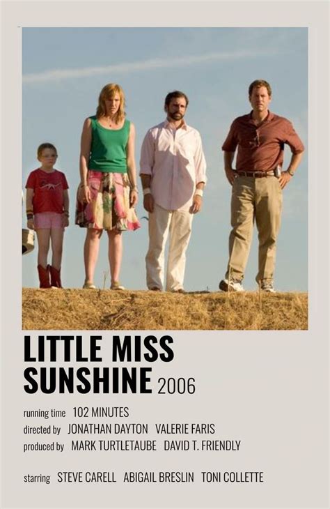 Movie Poster Little Miss Sunshine Iconic Movie Posters Movie