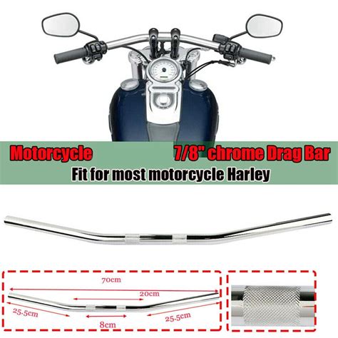 DOCONO Universal Motorcycle 7 8 22mm Handlebars Fat Bar CNC Handle Bar