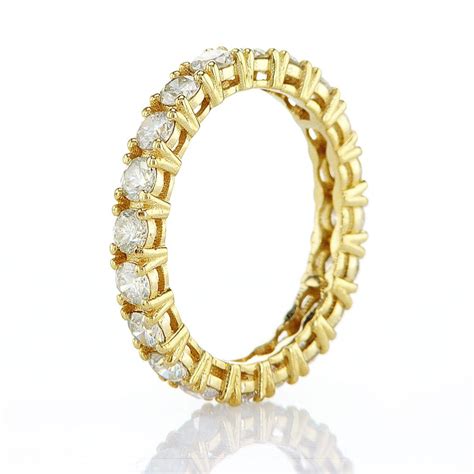 Sans Prix De R Serve Bague Carats Or Jaune Tw Diamant