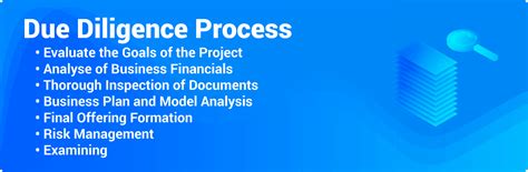 Due Diligence Process In Easy Steps Complete Checklist