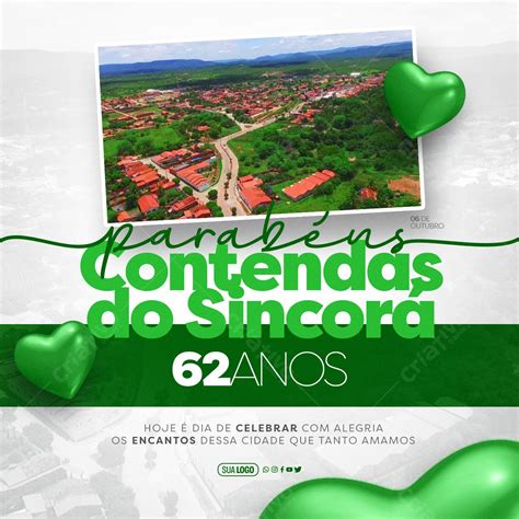 Post Anivers Rio Da Cidade Contendas Do Sincor Anos De Emancipa O