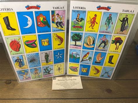 Authentic Mexican Loteria Bingo Chalupa Game Boards Accordion