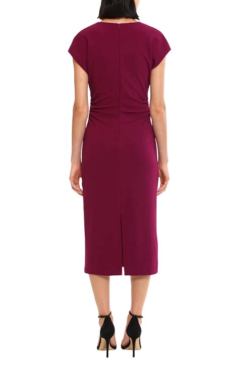 Donna Morgan For Maggy Ruched Cap Sleeve Midi Dress Nordstrom