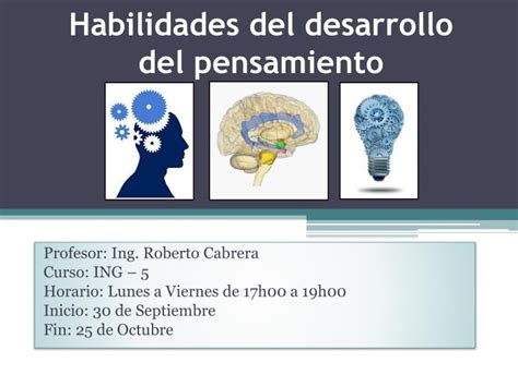 Ppt Habilidades Del Desarrollo Del Pensamiento Powerpoint Presentation Id2258544