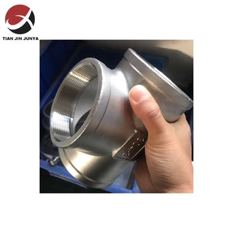 Lost Wax Investment Precision Stainless Steel Casting Pipe Fittings