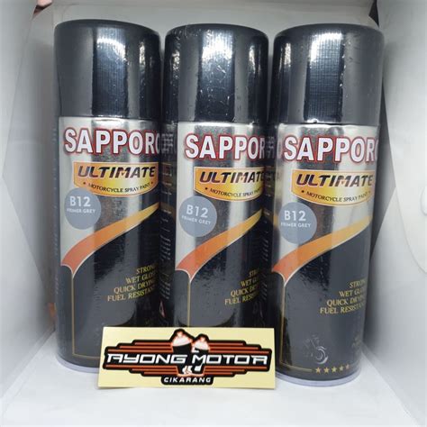 Jual Sapporo Ultimate B12 Primer Grey Epoxy Shopee Indonesia