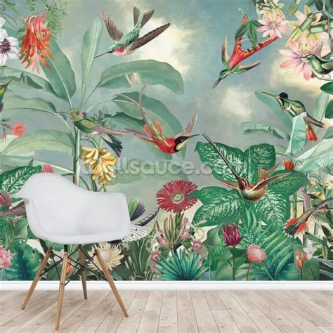 Birds of Paradise Wallpaper | Wallsauce UK