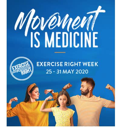 Exercise Right Week Free Physioworks Health Group Education Sessions