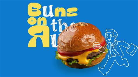 Buns On The Run Logo Visual Identity And Packaging Behance