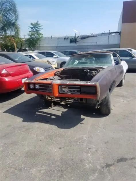 1969 GTO JUDGE CLONE CONVERTIBLE for sale