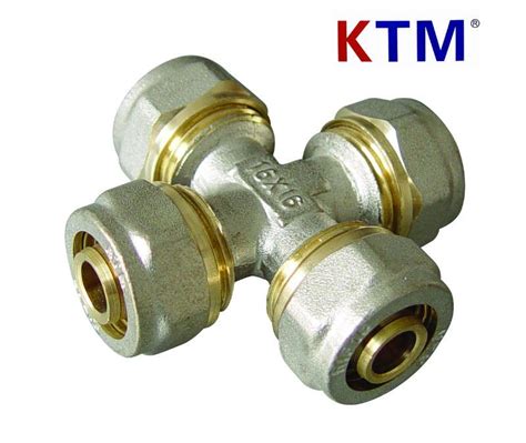 Ktm Brass Pipe Fitting Equal Cross Of Pex Al Pex Pipe Brass Cross For