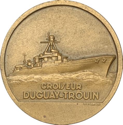 Médaille Croiseur Duguay Trouin France Numista