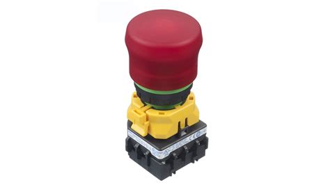 Xw1e Lv4tg13q4mfr Idec Xw1e Series Illuminated Emergency Stop Push