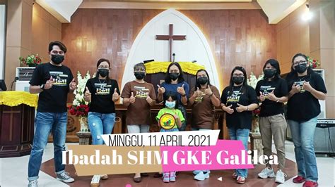 Ibadah Sekolah Hari Minggu April Jemaat Gke Galilea