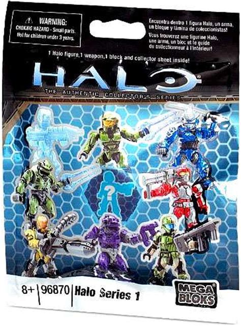 Mega Bloks Halo Series 1 Minifigure Mystery Pack 1 Random Figure Toywiz