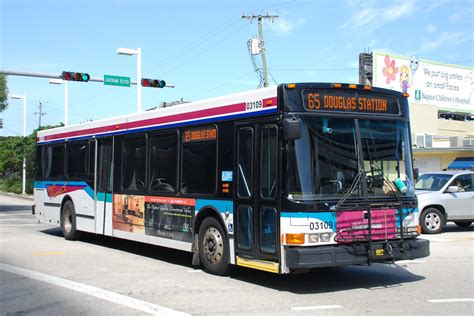 Miami Dade Transit Nabi 40lfw Bus In Miami Florida So Cal Metro