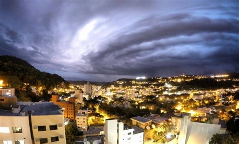 Em Joaçaba foto de possível supercélula impressiona internautas