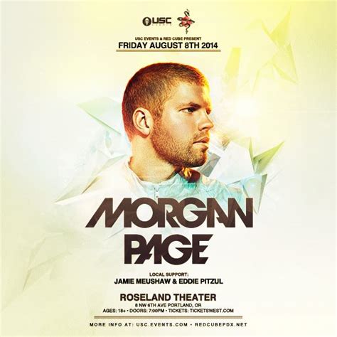 Win Tickets & Meet Morgan Page On August 8th At The Roseland