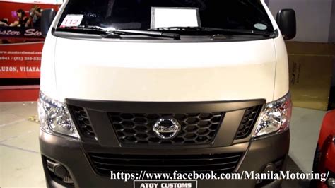 Customized Nissan Nv Urvan High Roof Executive Edition By Atoy