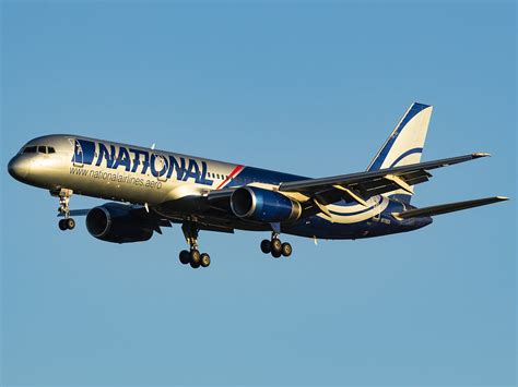 National Airlines Boeing 757 28a N176ca On Approach To Flickr